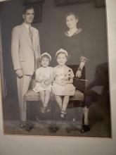 img 0135 1950s Redfern New South Wales Arkady with wife Thelma Maria Webster and daughters Paulette and Gloria