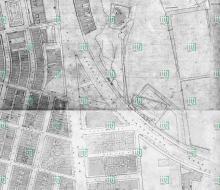 Junction of Nathan and Gascoigne Roads map [1927-1930?]