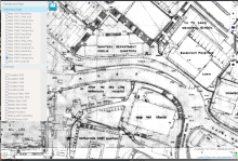 1965 map caine rd -_sanitary department coolie quarters