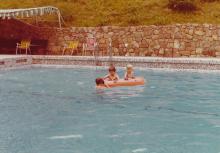cavendish heights apartment complex swimming pool tim in water james friend zachary may 1976