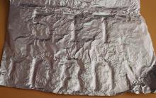 Aluminum Foil for granite inscription 