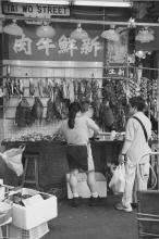 Beef Butcher's Stall, corner of Tai Wo and Cross Streets