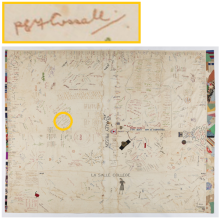 P. E. F. Cresssall's signature on the Day Joyce Sheet