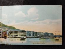 4-fold panorama postcard of Hong Kong sent to Berlin on 9 Feb 1911 (4)