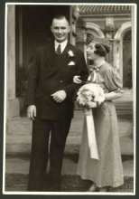 Master William Thompson Rochester’s wedding photo at the Union Church Hong Kong on 19 March 1935 (2)