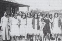 Senior Class at Diocesan Girls' School, Hong Kong c. 1931