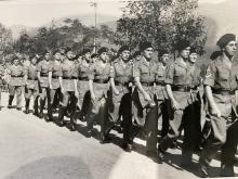 Cambrai Day Parade. “B”squadron 1st Royal Tank Regiment Sek Kong 1957