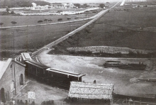 sha tau kok railway  viewed from fanling station (1912-1928)