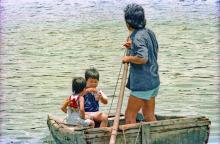 Tuen Mun typhoon shelter Dragon Boat racing day-1981