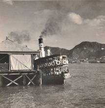 ferry unloading tsim sha tsui 1954