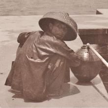 filling a water container castle peak pier 1955 0