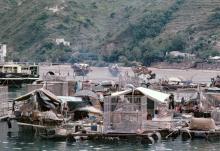 Lamma island-Sok Kwu Wan floating fish farms- April 1972