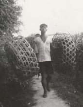 load carrying coolie new territories 1955