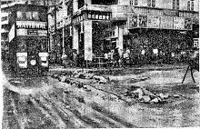 6-12-1966 Shek Tong Tsui hill road damage 