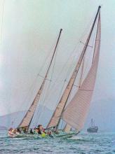 China Sea race competitor KIAORA 1977