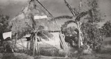 shack just outside raf ping shan gate 1955
