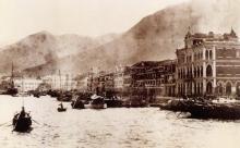 Cheung Wan waterfront c.1885