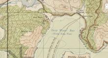 Deep Water Bay 1928 map