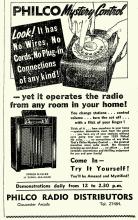 PHILCO Mystery remote control- HK Telegraph 06 01 1939