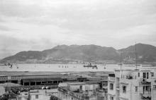 Overlooking the Chatham Road Camp and the Kowloon-Canton Railway yard