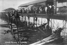 1906 Typhoon - Hong Kong, Canton, Macao Steamboat Co. Wharf