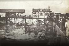 Canton Steamer Wharf after 1906 Typhoon