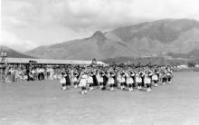 1960s Sek Kong Camp, Gurkha Pipe Band