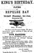 1920 Flying at Repulse Bay