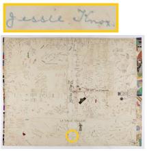 Jessie Knox's signature on the Day Joyce Sheet