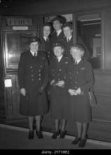 'Florence Nightingales' off to Denmark Six Nursing Sisters of the Queen Alexandra's Royal Naval Nursing Service