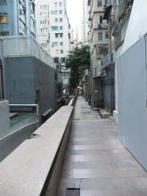 Back wall of Man Chung Terrace