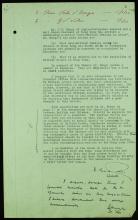 Colonial Office memo concerning John Braga's memorandum, 17 April 1946