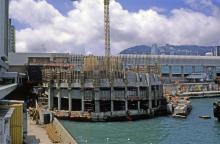 Ocean Terminal new circular ramp to car parks