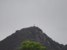 Red flag at Tai Shek Mo