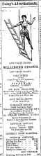 Willison's Circus Last Three Nights The China Mail page 2 18th February 1897