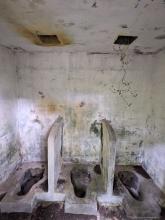Stanley Gap Military Toilet Interior - Enlisted