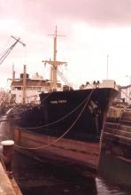 1962 - s.s.Tung Feng drydocked at the Taikoo Dockyard