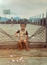 1980s Telegraph Bay Village Basketball Court