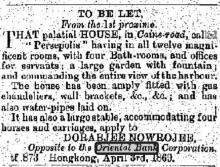 1869 To Let - Persepolis