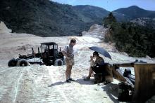 WO2 (MPF) Bill Forshaw at Castle Peak Ranges Sep75