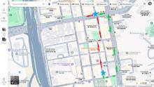 Hypothetical funeral procession routes