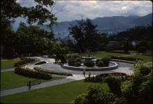 Zoological and botanical gardens fountain