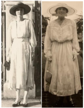 Dorothy Dransfield and unknown woman