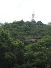 Bowen Road Viaduct, from Kennedy Road near the new Hopewell Hotel