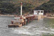 pak mong pier rebuilt by e tp, 68 sqn, aug87 15
