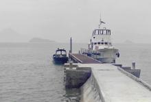 pak mong pier rebuilt by e tp, 68 sqn, aug87 16