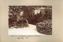 Walk near the house of Consul Wildman Hong Kong 1899