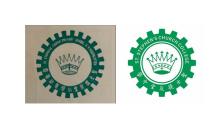The 2 school seals of Saint Stephen's Church School in Bonham Road