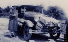 1920 'Modern transport in South China.  Rev & Mrs Davies on tour.' 