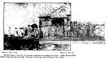 a wider view of the Assembly Hall, July 1924 